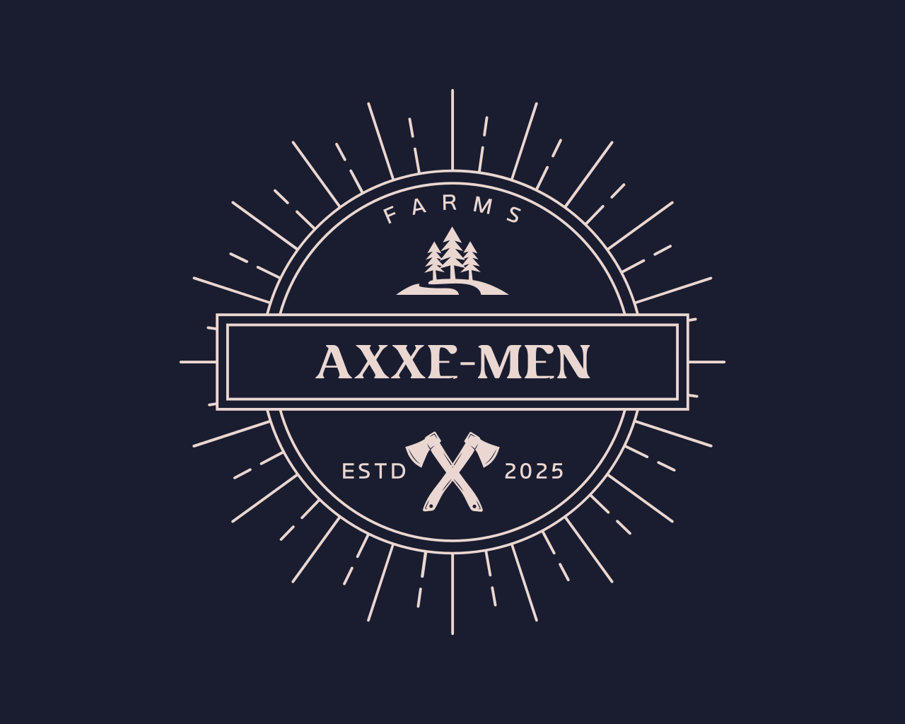 Axxe-Men Farms logo