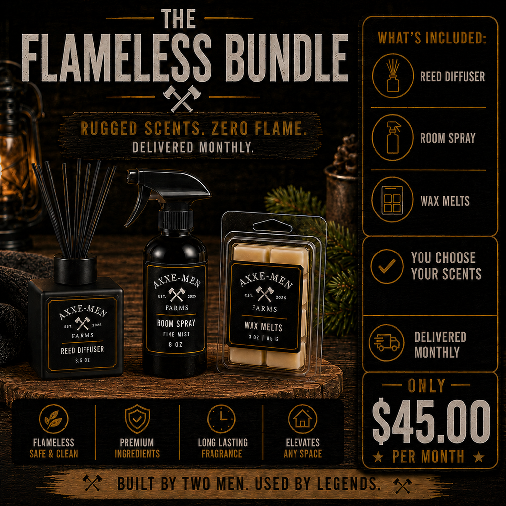 The Flameless Bundle (Amber & Oakmoss)