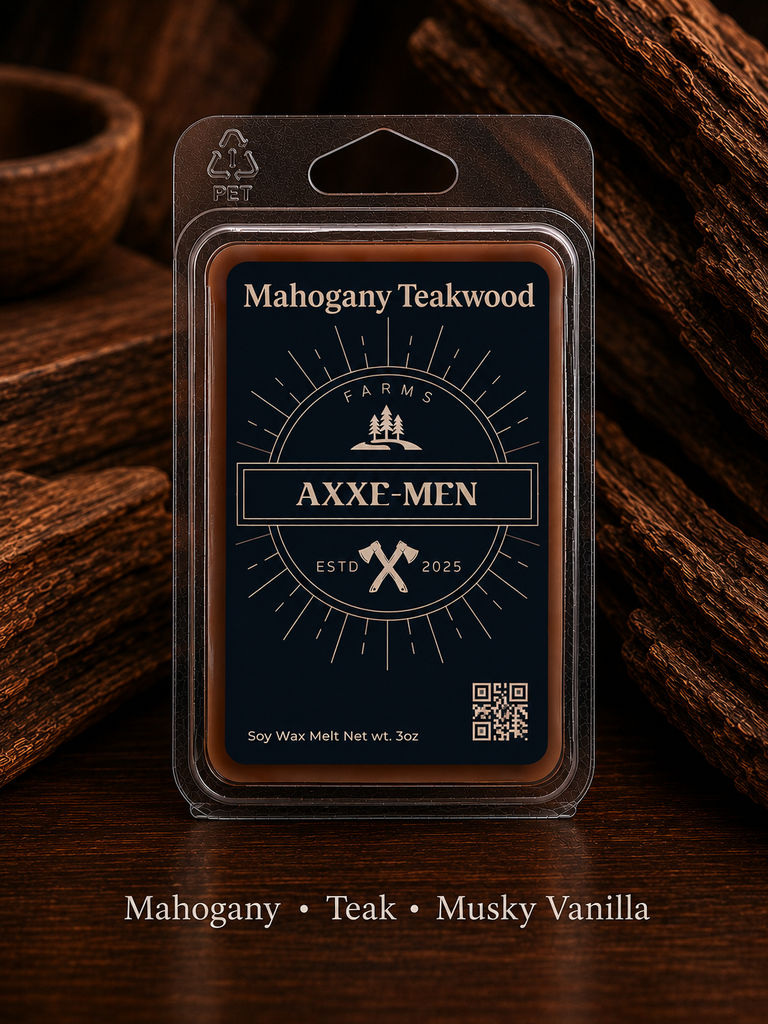 Mahagony Teakwood Wax Melt - 3 oz